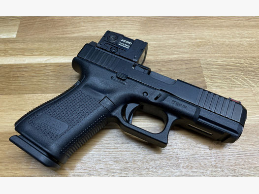 Glock 19 Gen. 5 MOS inkl. Aimpoint ACRO C-2 und L2D SD Visierung Kaliber 9mm Luger