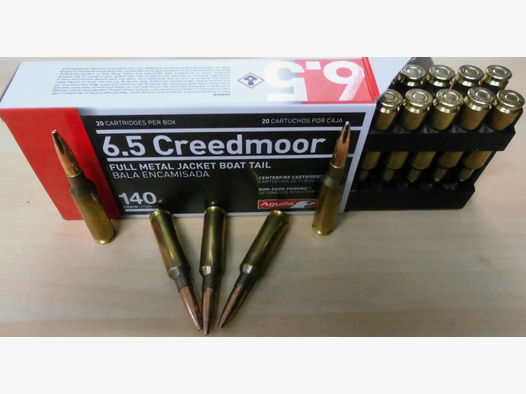 Munition AGUILA 6,5 Creedmoor VM 140gr
