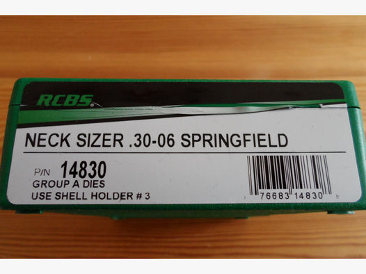 Matritzensatz Neck Sizer .30.06.Spring. RCBS