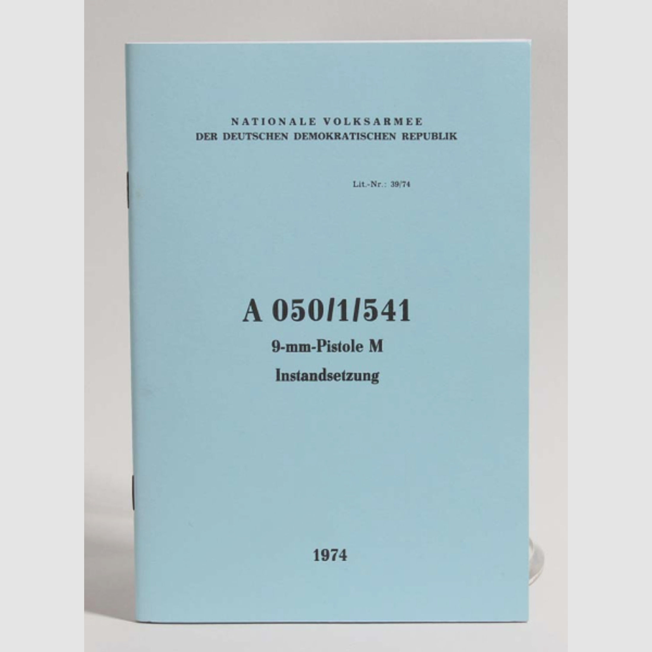 Handbuch NVA A 050/1/541 Makarov Instandsetzung