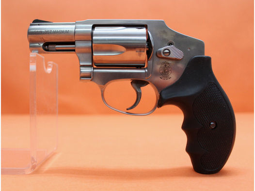 Revolver .357Magnum Smith&Wesson/ S&W640-3 Stainless, 2 1/8" Lauf mit Rampenkorn/ Gummigriff/ DAO