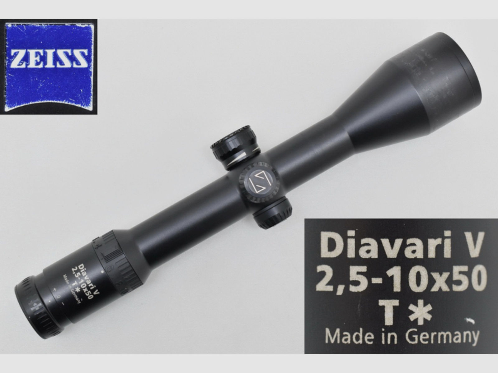 ZEISS Diavari V 2,5-10x50 T* Zielfernrohr mit Leuchtabsehen 44