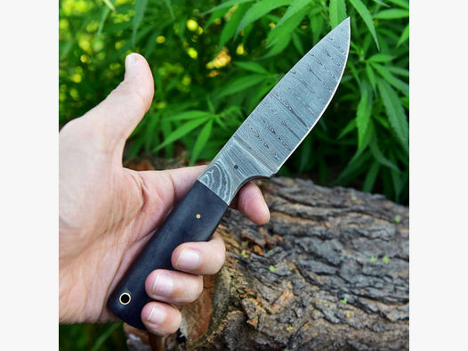 Damast Messer sehr schönes Hand geschmiedetes Damascus Knife 6082