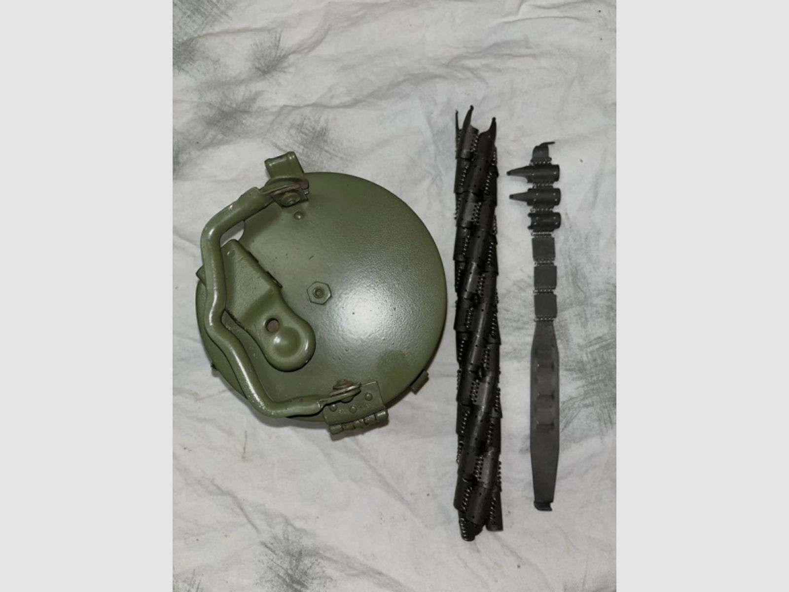 MG34 MG42 MG53 Gurttrommel, Gurt und Einführstück