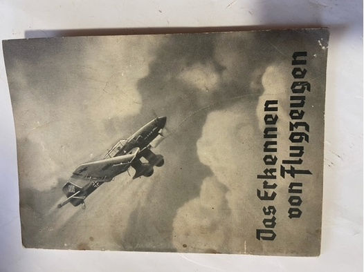 Dt.Reich Luftwaffe Flugzeug Erkennung ME109 Stuka HE111 Bord MG15