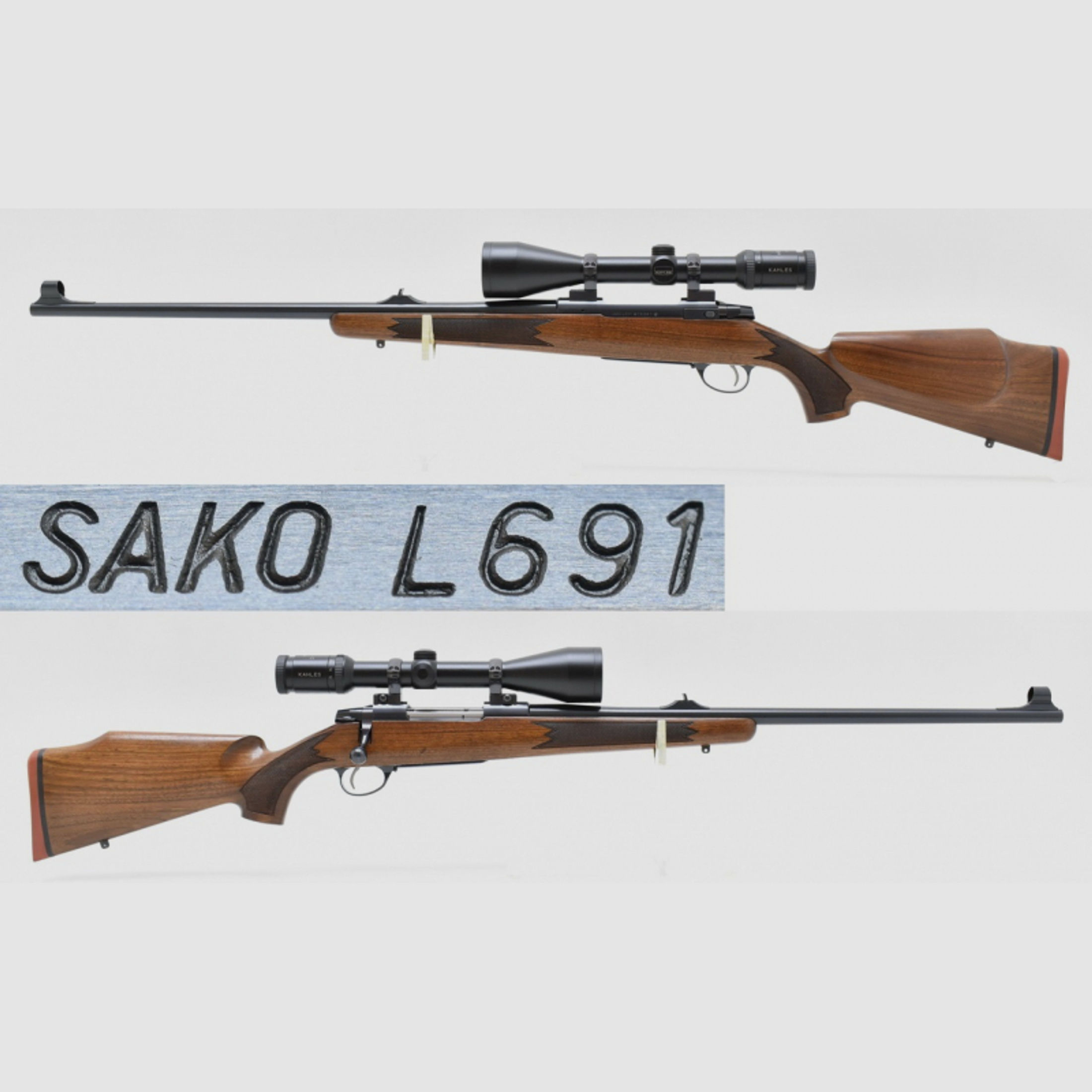 SAKO L691 Repetierer im Kal .300 Win.Mag. mit KAHLES ZF 3-12x56 Abs. 1