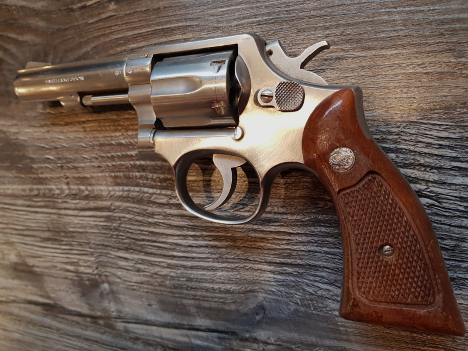 Revolver 38 Special Stainless Steel Smith&Wesson Model: CTG 5Zoll