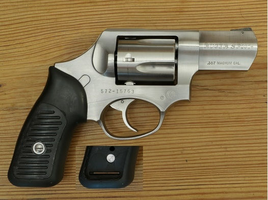 Ruger sp101 Kaliber .357 Magnum Lauflänge 2,25"