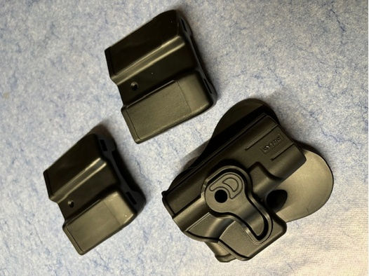 Kunststoffholster der Fa. Cytec für Glock 43, Glock 42