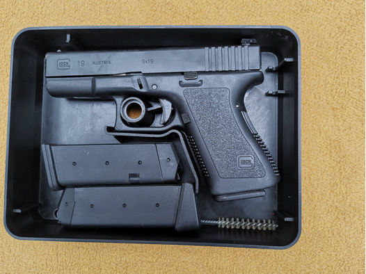 Glock Modell 19 im Kaliber 9mm Luger 9x19