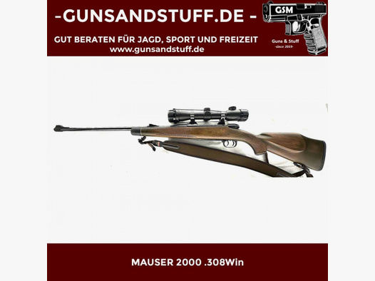 MAUSER 2000 .308Win inkl. ZF Walther 4X32