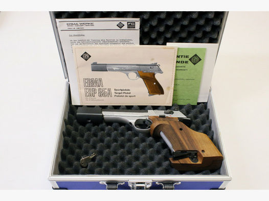 Matchpistole - Erma Mod. ESP 85A im Koffer | .22lr