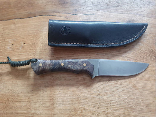 Dulo Bushcraft Jagd Messer, Einzelauftrag, neu