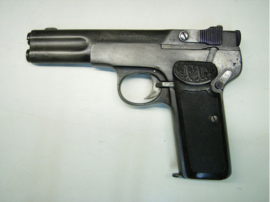 Langenhan-Pistole Mod. 1915 Kal. 7,65 mm frühes Modell