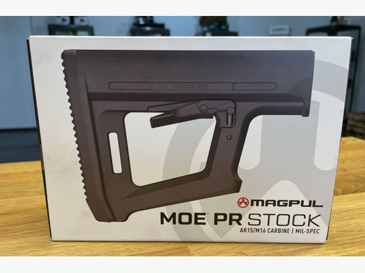 Magpul MOE PR Schaft in schwarz Mil-Spec passend für AR15 / AR-15