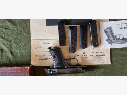 Walther PP Manurhin Kal. 7,65 Browning (keine Glock, Heckler)