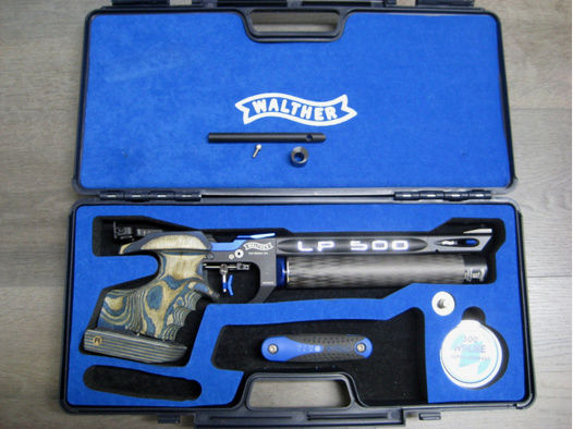 Luftpistole Walther LP500 Meistermanufaktur mechanischer Abzug