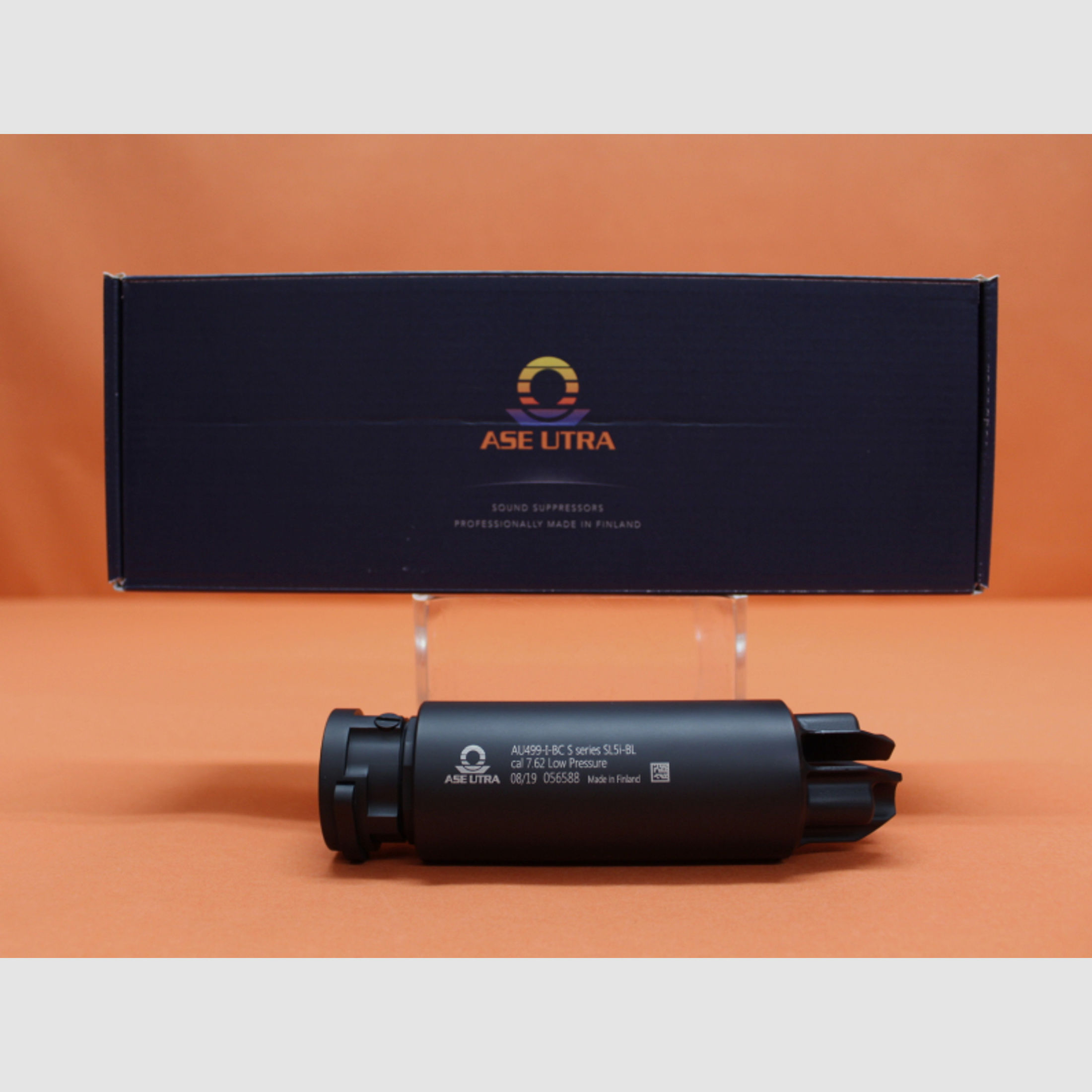 Schalldämpfer 7,62mm ASE Utra SL5i-BL Low Pressure (AU499-I-BC S Series) BoreLock/ Black Cerakote
