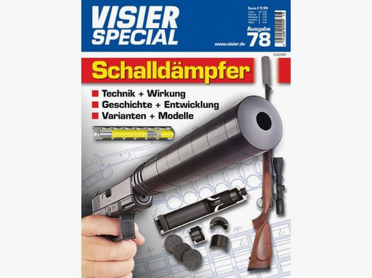 SCHALLDÄMPFER 115 Seiten Fachwissen im Visier Special Fachbuch von 2013, gebr. aber TOP!!
