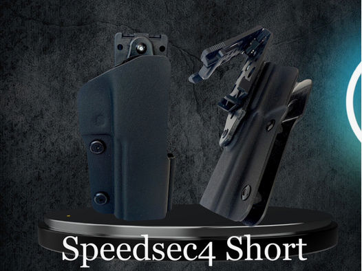H&S Speedsec 4 Waffen Holster für CZ Shadow 2 Mit Multi Lok Schlaufe.Schwarz