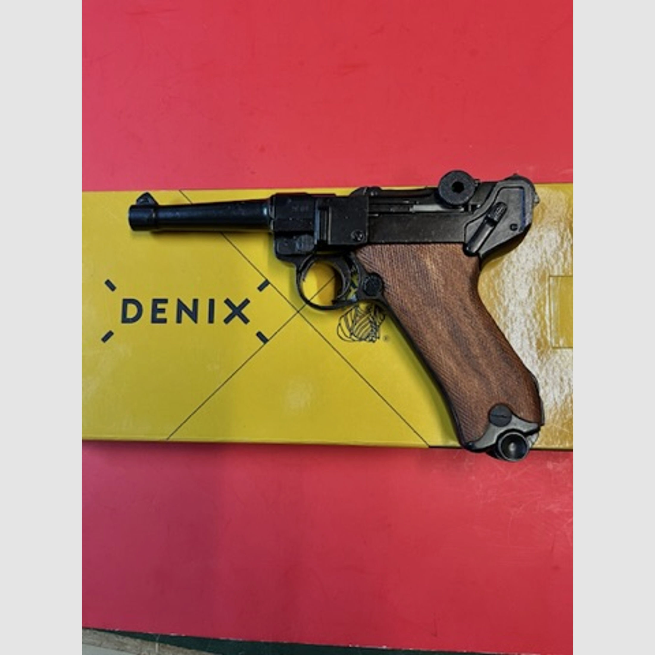 Denix Luger-Pistole PO8 Deko Replika
