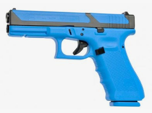 Halb Sl Pist Glock 17T 9mm FX blau ,NEU, von WF-SPORTS