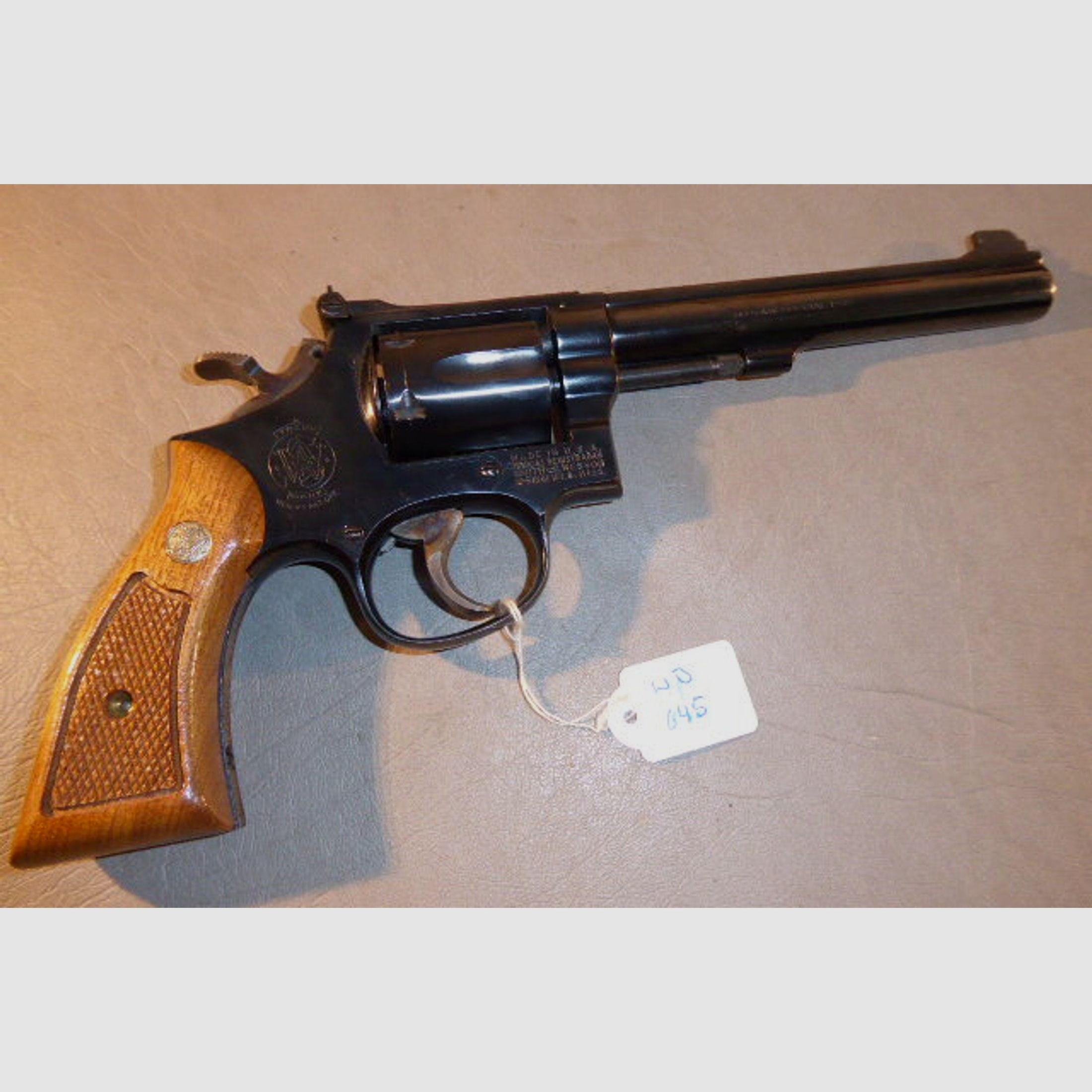 Smith & Wesson Sport Revolver Mod. 14- 3 ( 6 ). Kal. 38 Spezial.