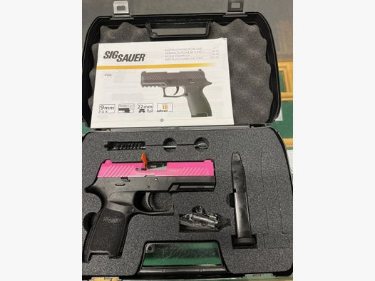 Sig Sauer P320 Pink, 9mm P.A.K.