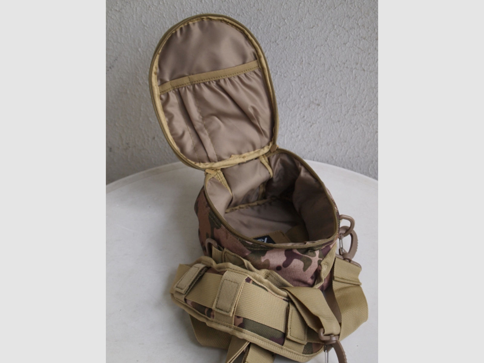 Militär Fernglas Tasche für 8x30 Ferngläser, Fernglas oder Gehörschutz, camo, tactical bag
