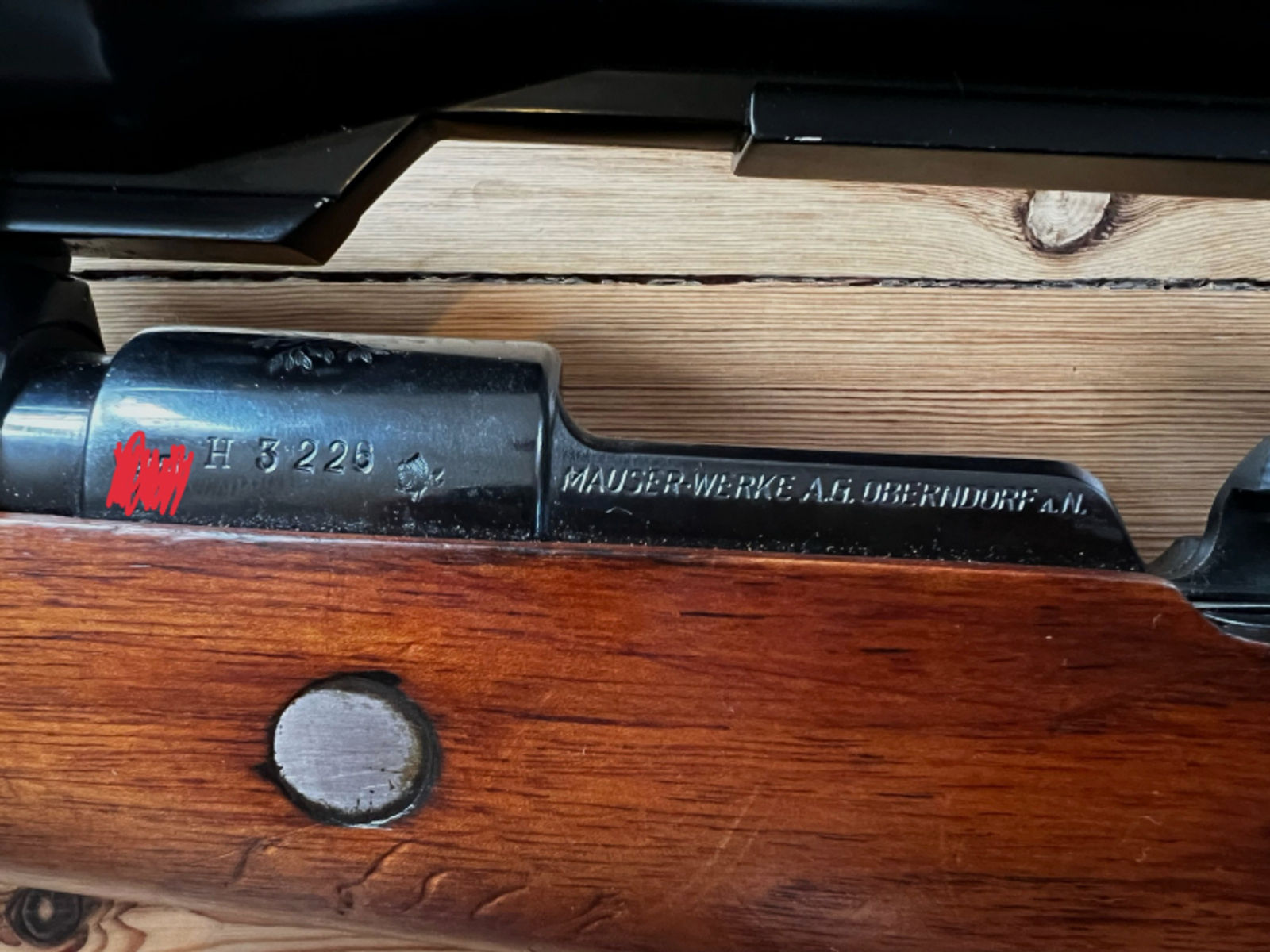 Mauser K98 1941 Stutzen 6,5x57 mit Zeiss Abs 1