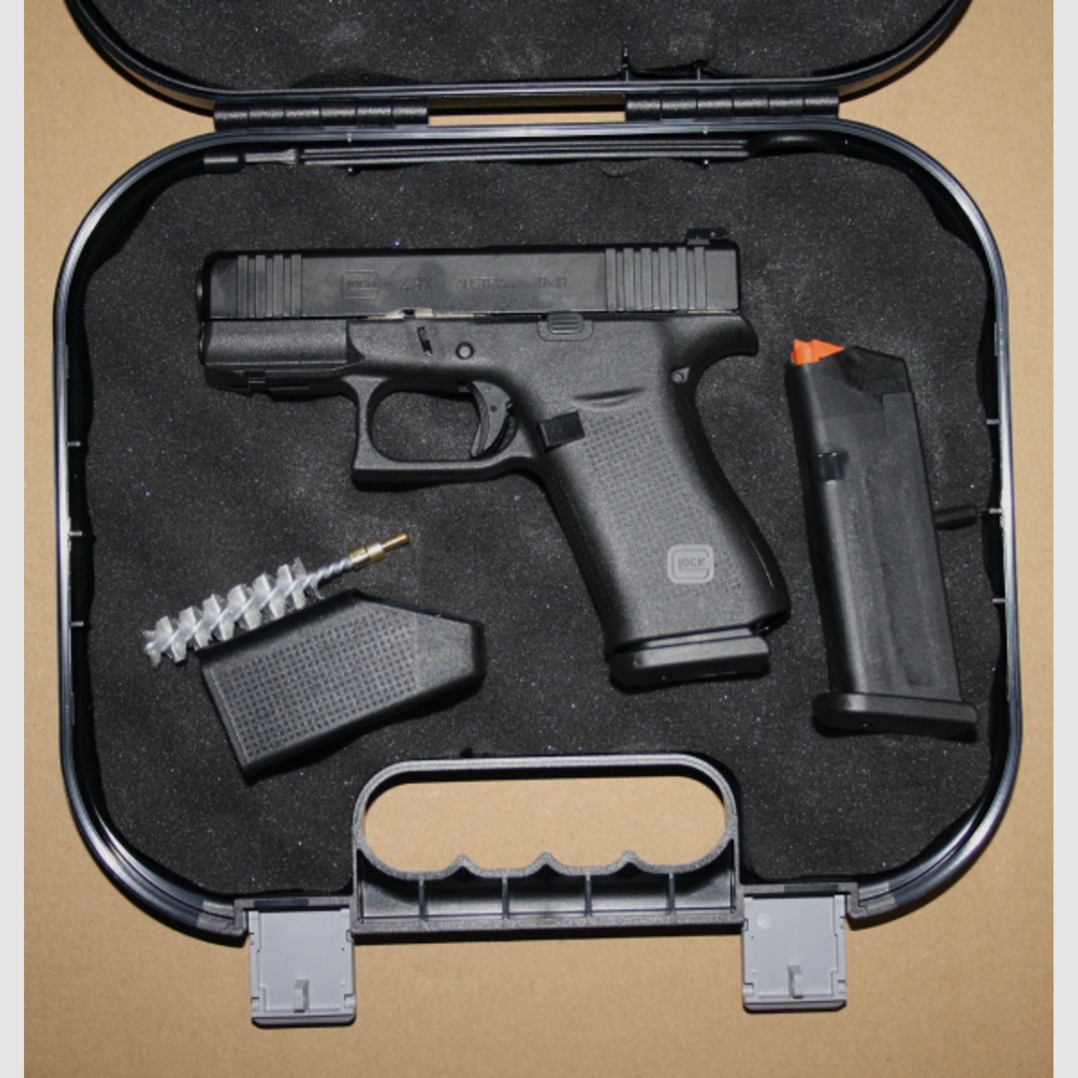 Neue Pistole Glock 43X im Kal. 9x19 -volle Garantie-