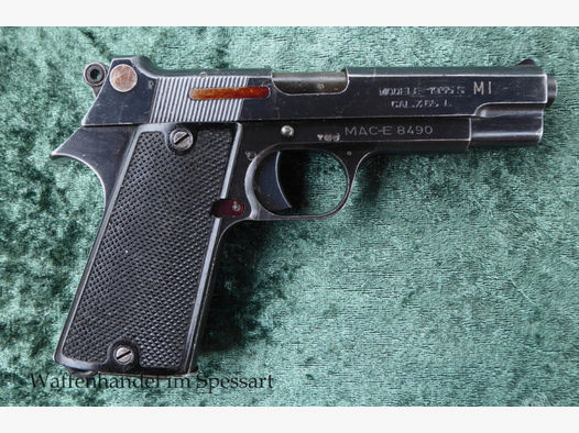 Pistole MAC Mod. 1935S, Frankreich.