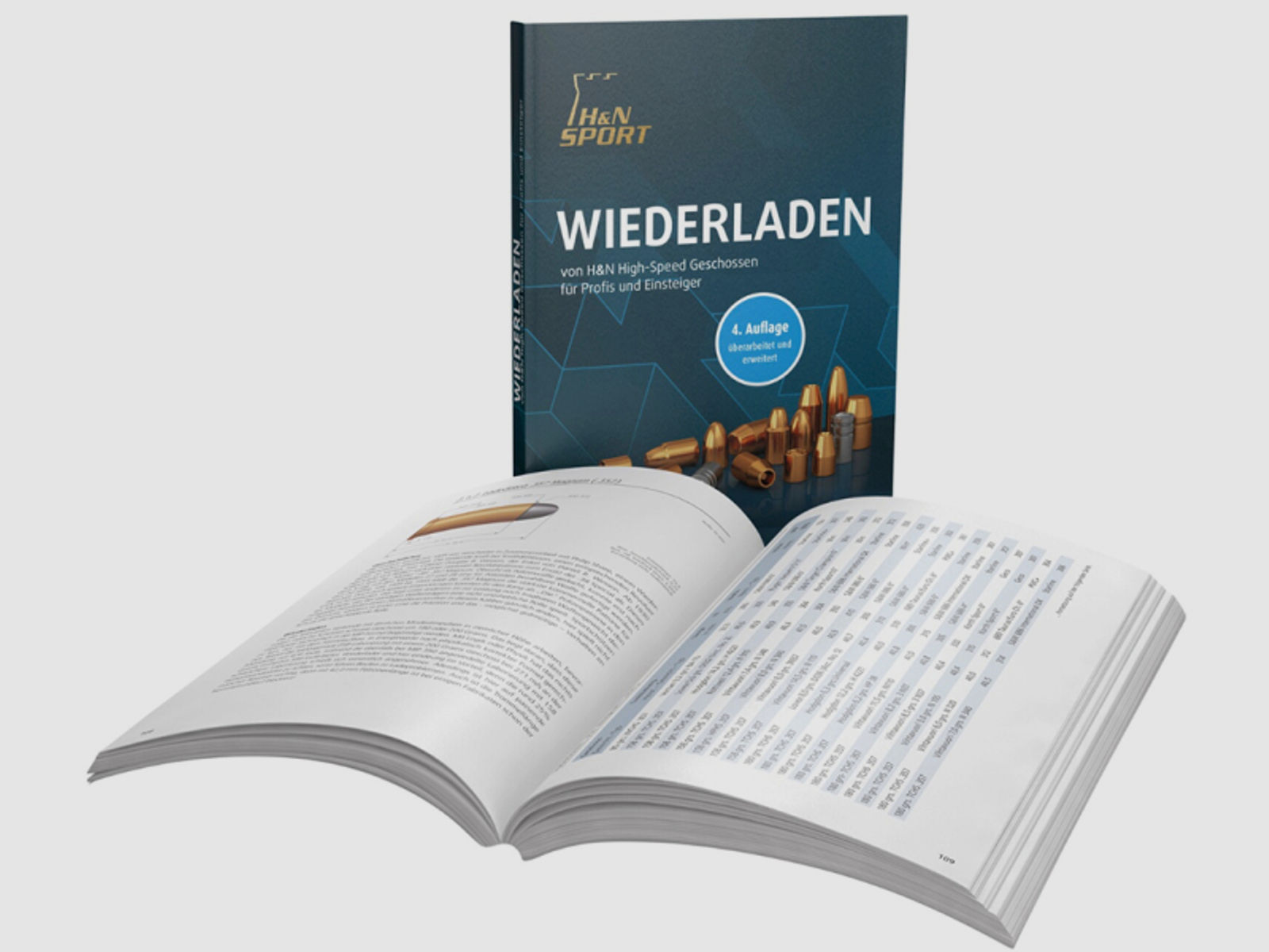 H&N Wiederladebuch für Profis & Einsteiger | Ladedatenbuch 4. Auflage | Haendler&Natermann NEU OVP