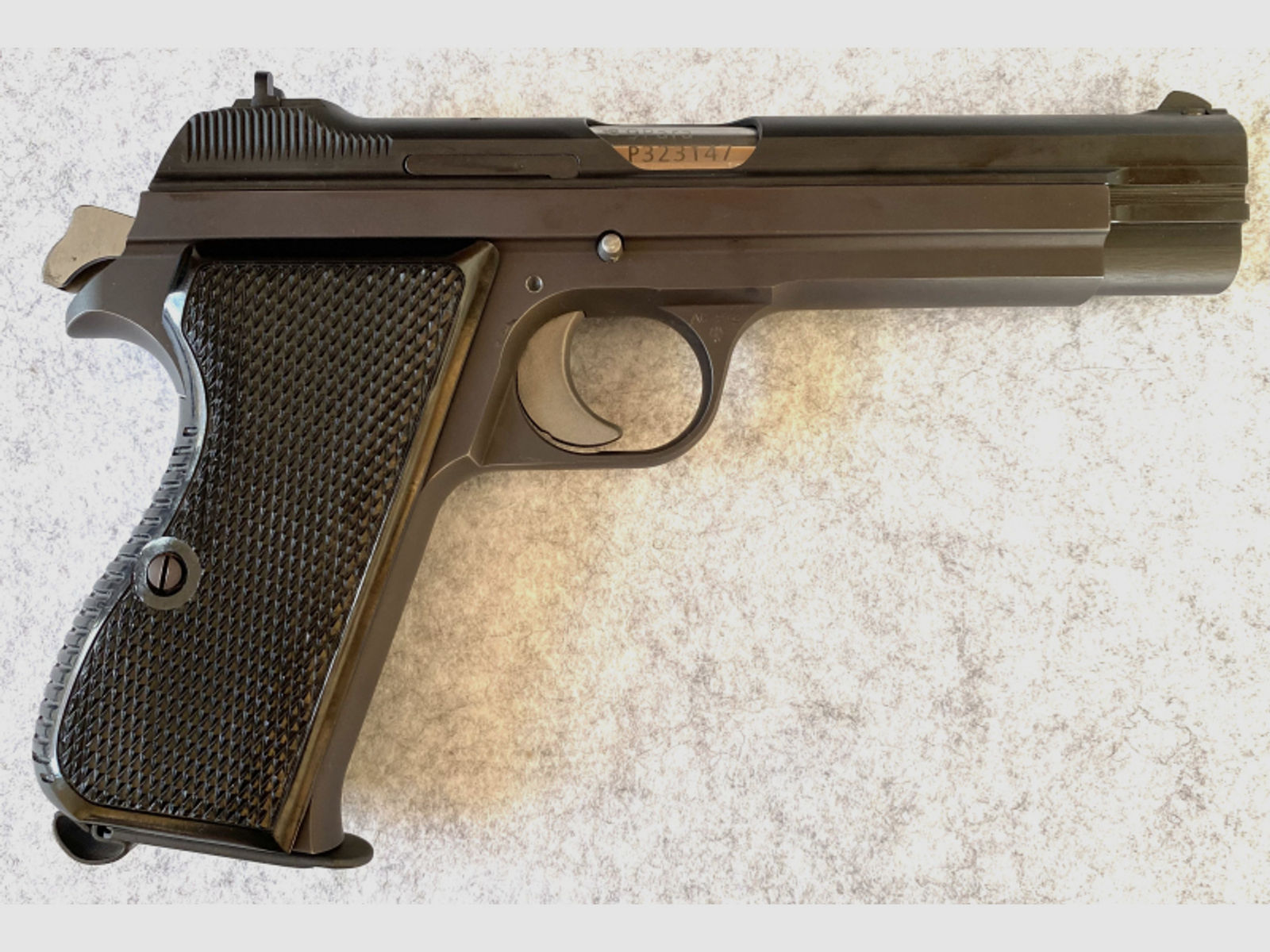 TOP original Schweizer Pistole SIG P 210-2, (SIG P210, P210-2), wie NEU
