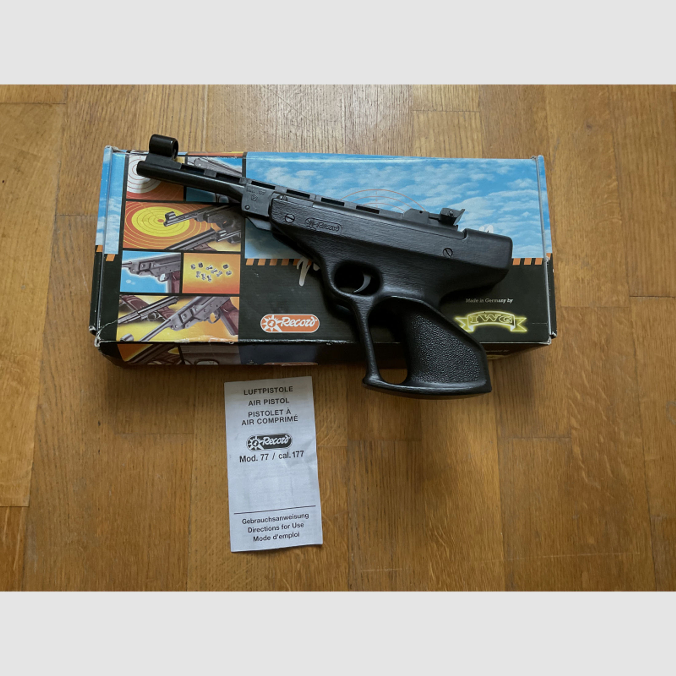 Record IWG Luftpistole 4,5mm