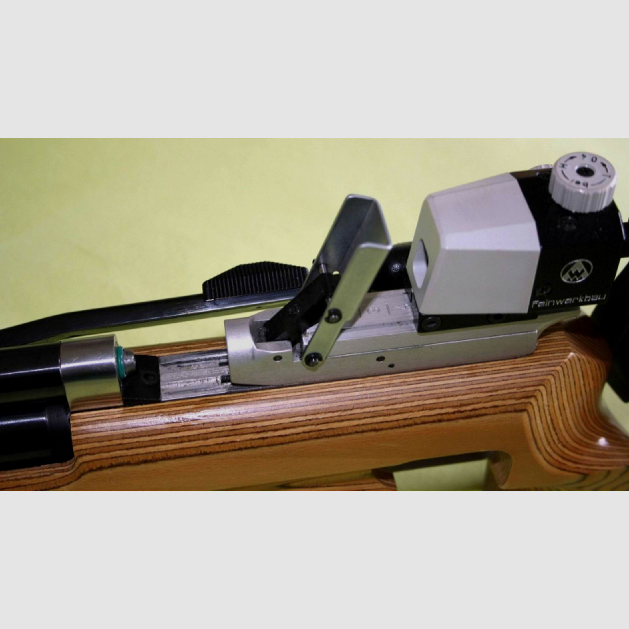 Feinwerkbau Mod. 601 Luftgewehr Seitenspanner mit Auflagekeil