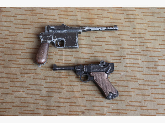 P08 C96 Miniatur Modellwaffen Parabelleum Pistole 08 mauser Luger Uniwerk