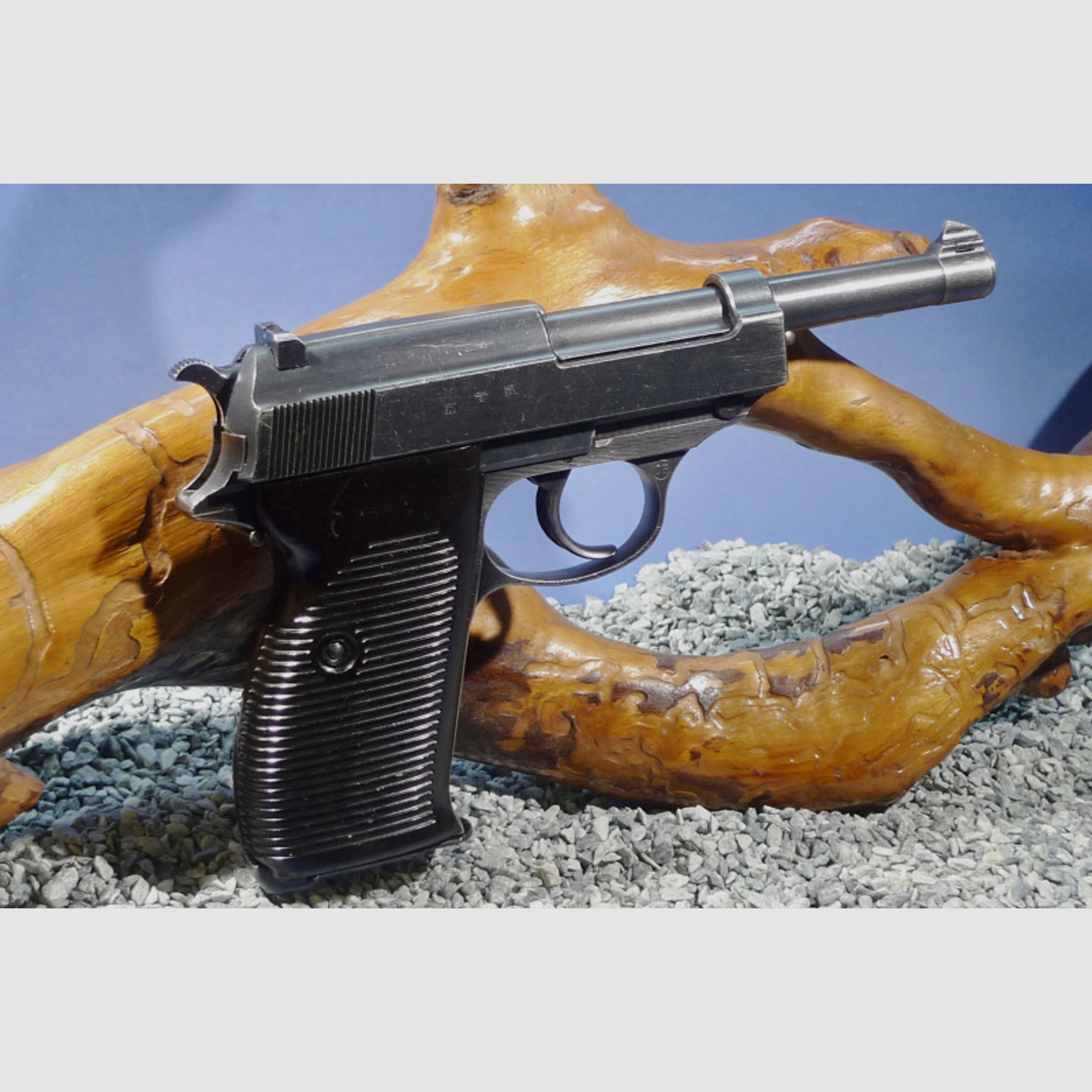 Sammler Waffe ! Walther P38 "AC43" aus Zella-Mehlis Fertigung, Nummerngleich !