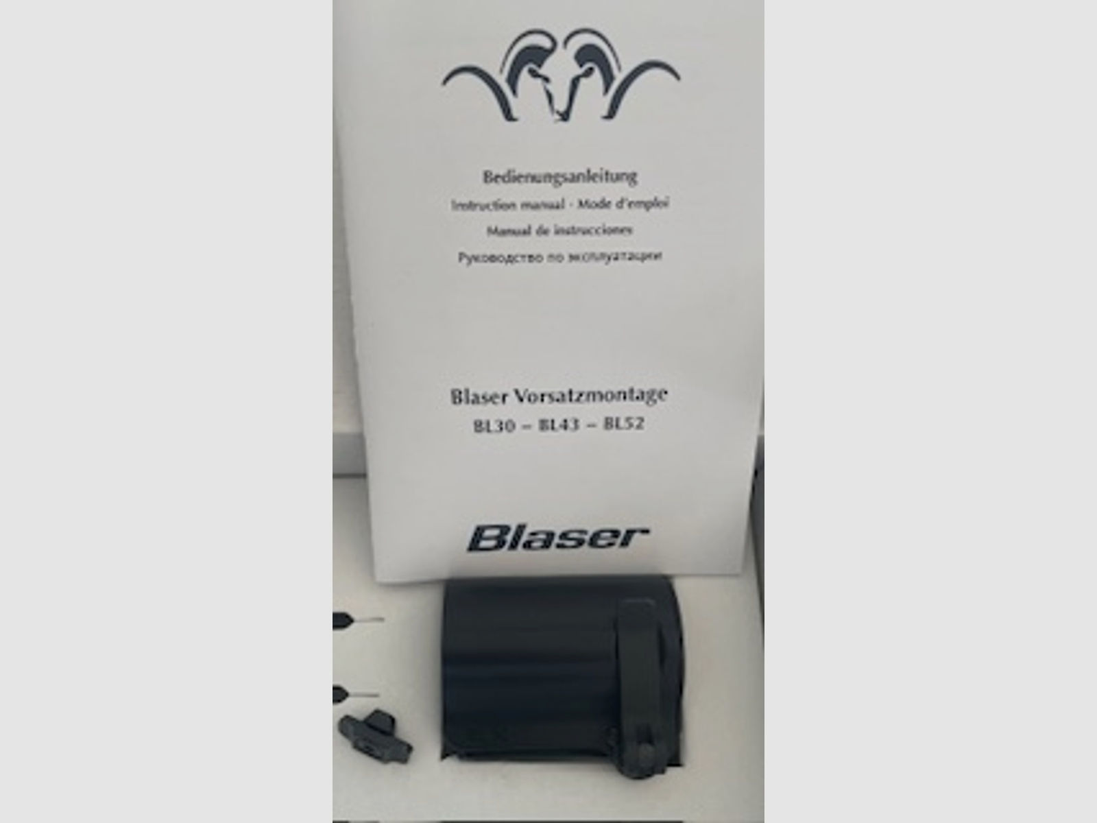 Blaser-Vorsatzmontage-BL30 für Blaser-B1-Zielfernrohr 1-7x28