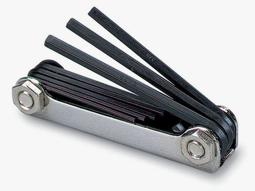 RCBS #98975 Fold-Up Hex Key Wrench|Faltbarer Inbusschlüsselsatz Presse/Matrizen... Zöllige Sechskant