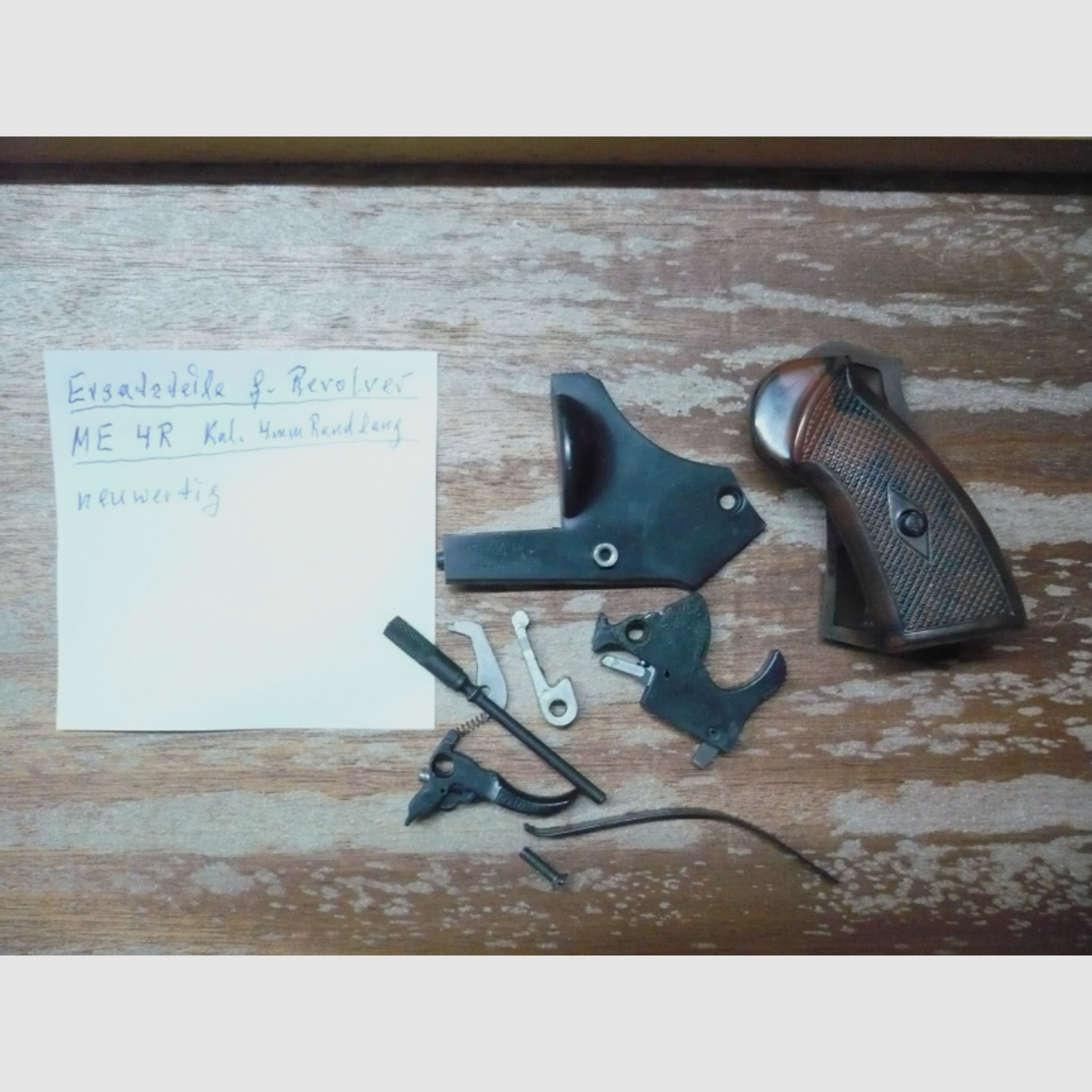 Ersatzteile für Revolver ME 4R, Kal. 4mmRandz.lang