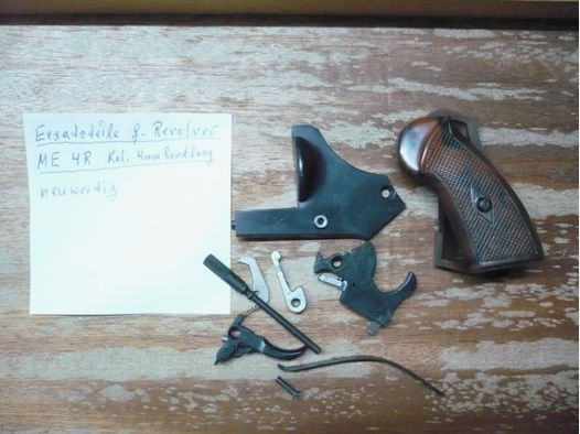 Ersatzteile für Revolver ME 4R, Kal. 4mmRandz.lang