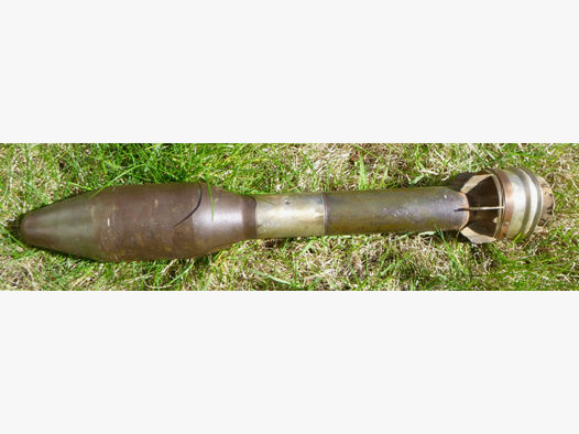 3,5Inch Bazooka Rakete Granate (Wk2,Bodenfund, Flak,Zünder,Wehrmacht,Messer,K98, Thompson)
