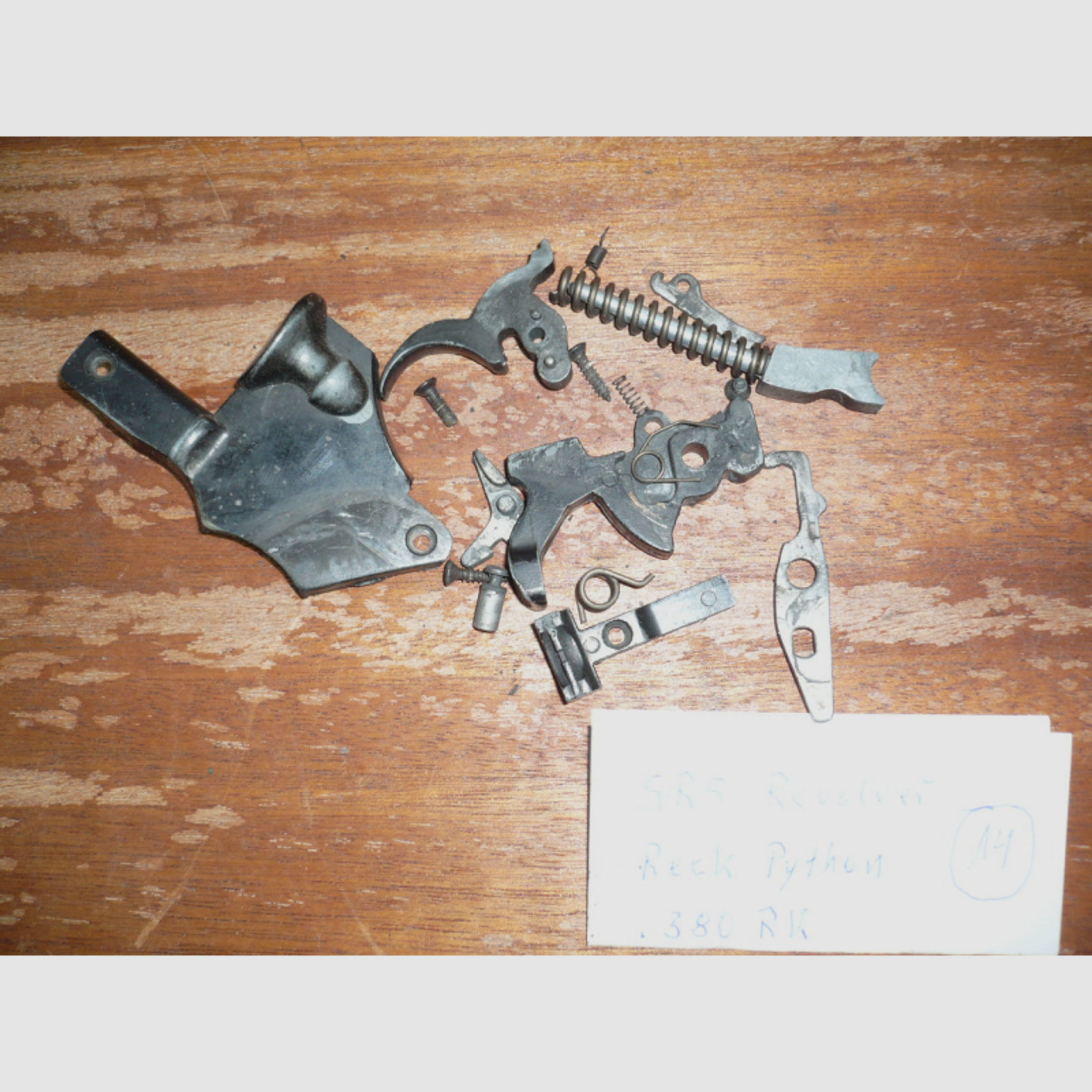 Ersatzteile für Revolver Reck Python, Kal. .380 RK