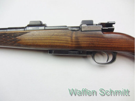Repetierbüchse Mauser 98 MG 1, Kaliber 8x57JS montiert mit EAW Schwenkmontagebasen!!!
