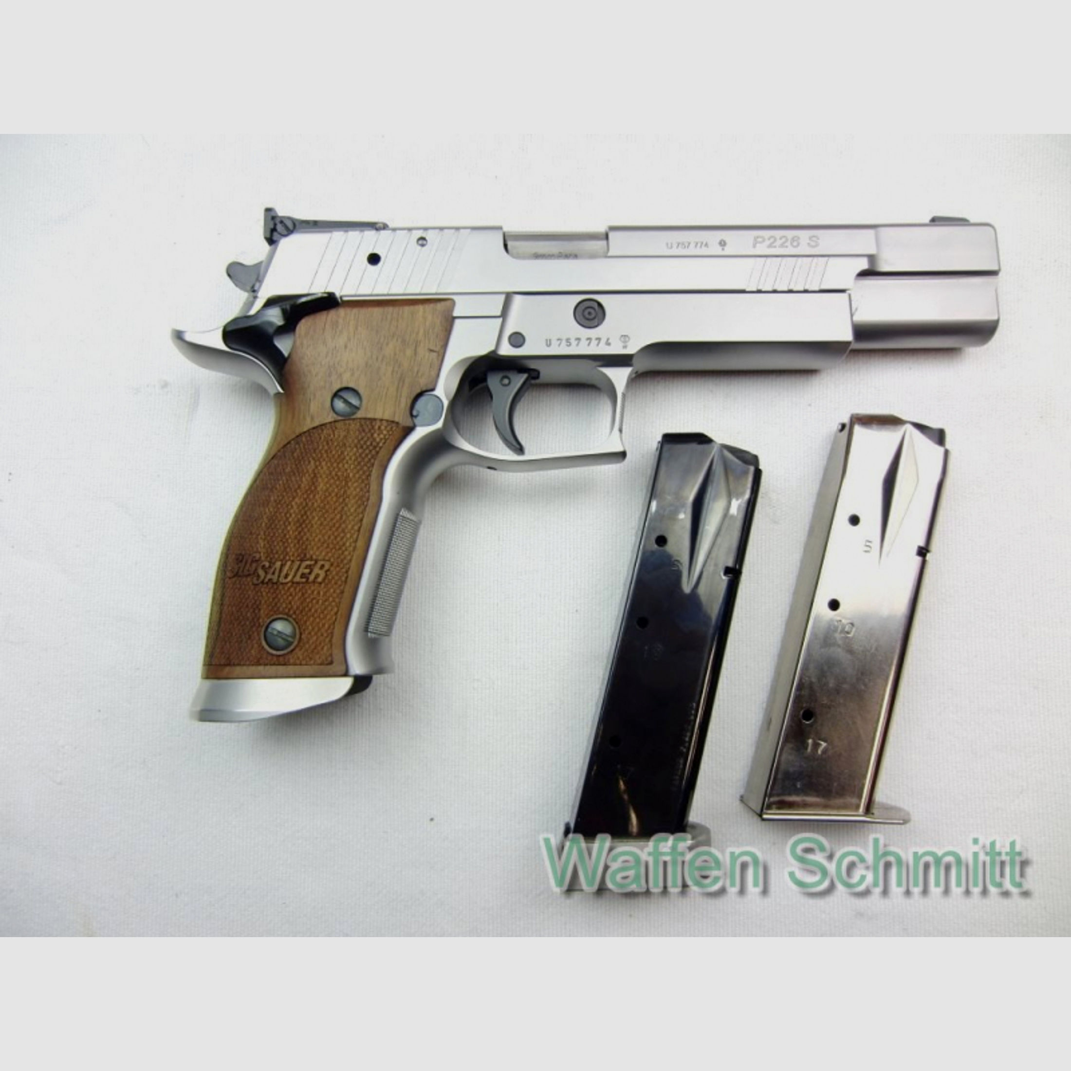 Sportpistole SIG Sauer P226 Sport, Kaliber 9mm Luger. Im Originalkoffer.Guter Zustand!!!
