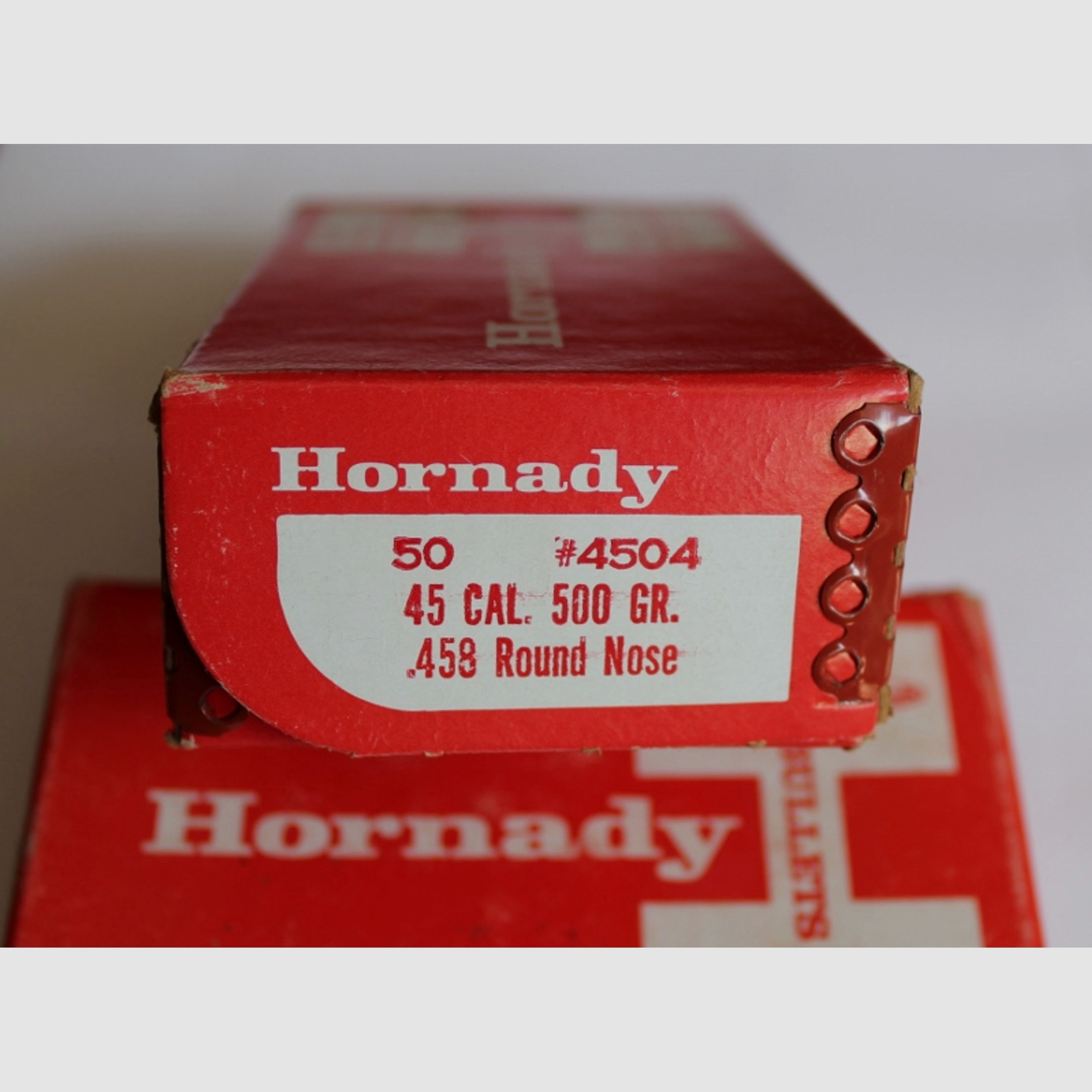 Hornady .458 Round Nose 500 Grains Zwei Packungen mit zus. 90 Geschossen 458 Lott