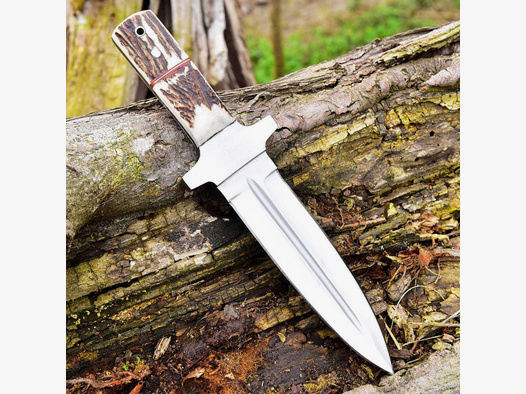 XXL Bowie Messer 440A Stahl Taschenmesser Damast Messer Outdoor Camping