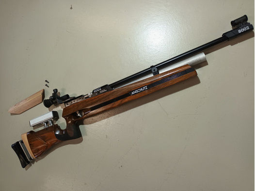 Anschütz 8002 PRESSLUFT Match LG Matchgewehr Cal.4,5mm(177) Luftgewehr / Katusche mit Tüv