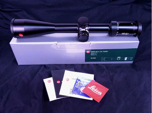 Leica Amplus 6 ~ NEU ~ 2,5-15x50i ~ Parallaxenausgleich / Leuchtpunkt / 30mm Mittelrohr